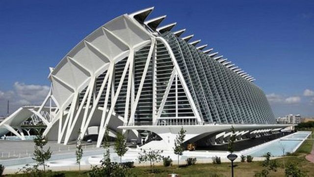 Ciudad de las Artes y las Ciencias en Valencia