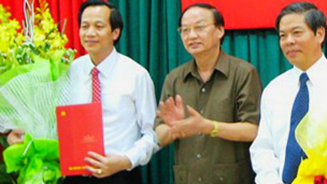 Ông Đào Ngọc Dung khi được bổ nhiệm là bí thư Đảng ủy khối các cơ quan trung ương