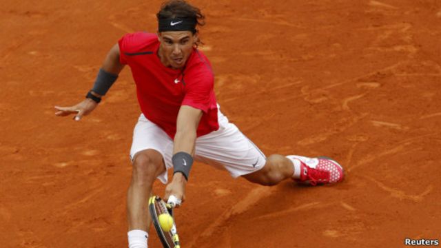 Rafael Nadal di Prancis Terbuka 2012