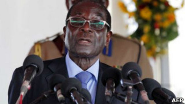 Президент Зимбабве Роберт Мугабе