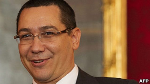 El primer ministro rumano, Victor Ponta