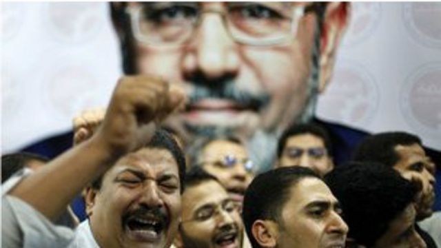 Supporters of Mohammed Morsi