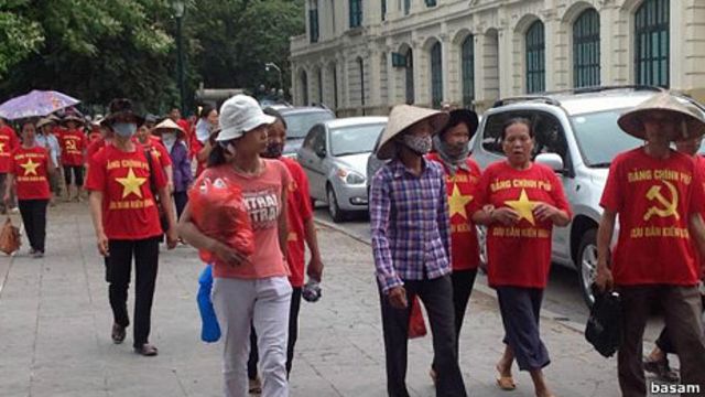Hình ảnh từ trang basam trước khi bị đánh sập