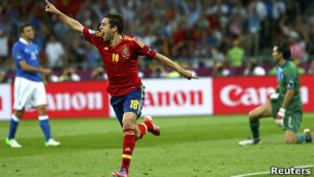 Евро-2012: Испанцы Защитили Титул Чемпионов Европы - BBC News.