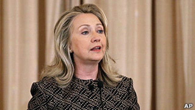 Ngoại trưởng Hillary Clinton