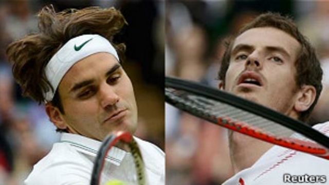 Roger Federer y Andy Murray