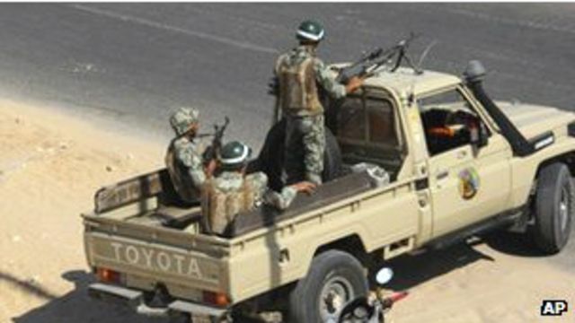 Египетские солдаты