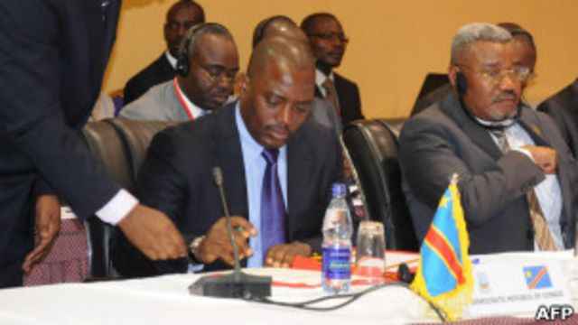 RDC: le chef des rebelles rencontre Kabila en vue de 