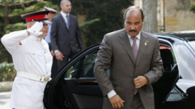 Le président Mohamed Ould  Abdel Aziz  