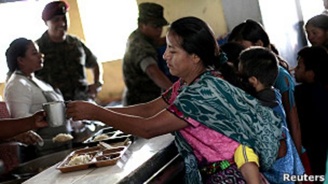 Desplazados en México