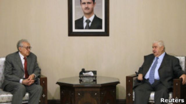 Лахдар Брахими ведет переговоры в Сирии