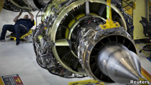 Сборка одной из моделей Boeing 737