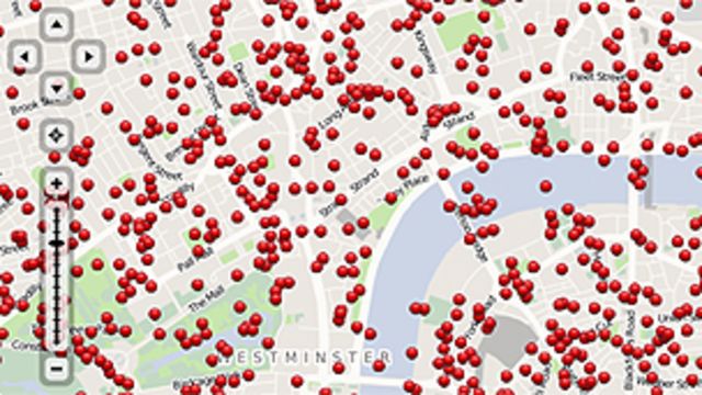El mapa interactivo del dramático bombardeo de Londres - BBC News Mundo