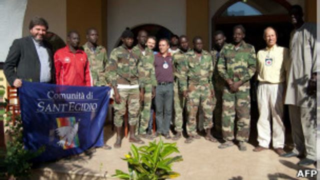 Les huit soldats sénégalais libérés par le MFDC.