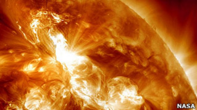 Вспышка на Солнце