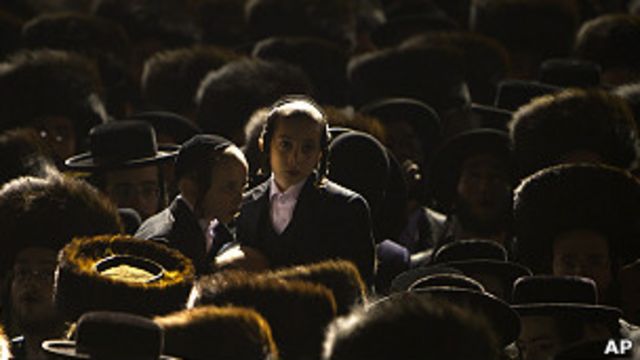 Congregación de judíos en Israel