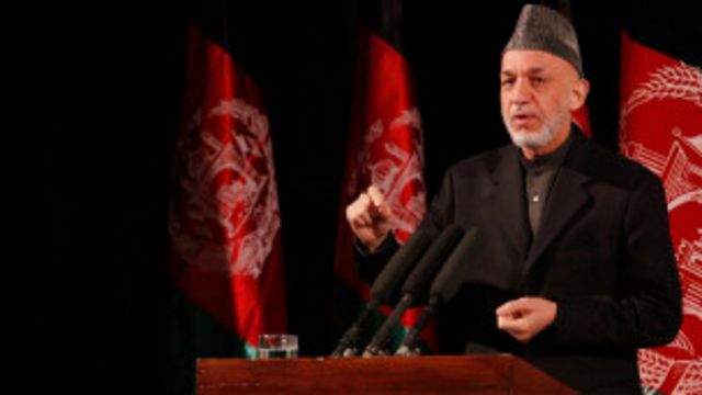 کرزی په افغانستان کې منځمهالی حکومت نه منو Bbc News پښتو