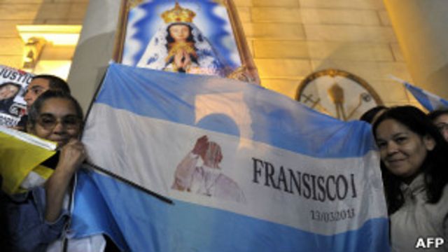 Los fieles en Argentina vivieron una jornada de celebraciones.
