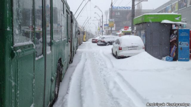 март 2013 снегопад киев