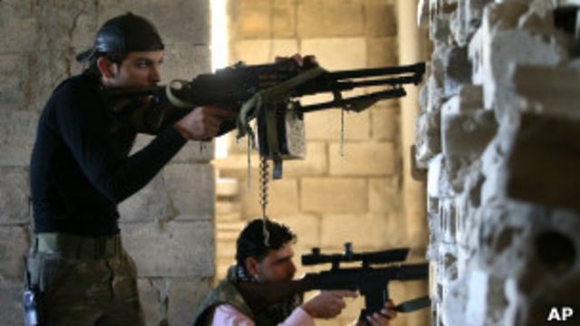 Боевики Сирийской свободной армии