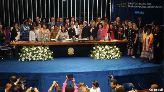 Congresso promulga PEC das domésticas | Foto: Agência Brasil