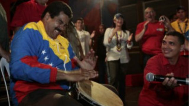 مادورو مرشح الرئاسة في فنزويلا ينذر شعبه باللعنة مالم ينتخبه Bbc News عربي