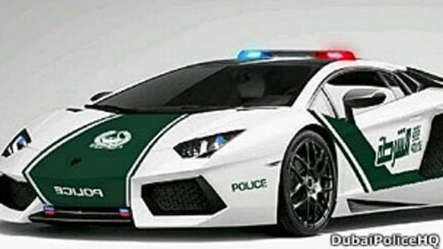 Las nuevas patrullas en Dubái serán Lamborghini - BBC News Mundo