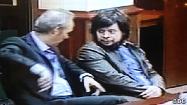 Константин Лебедев и адвокат Лавров