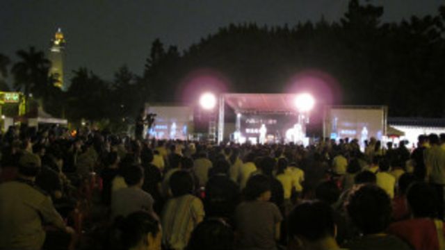 台湾学生两年前开始在六四进行大型悼念活动