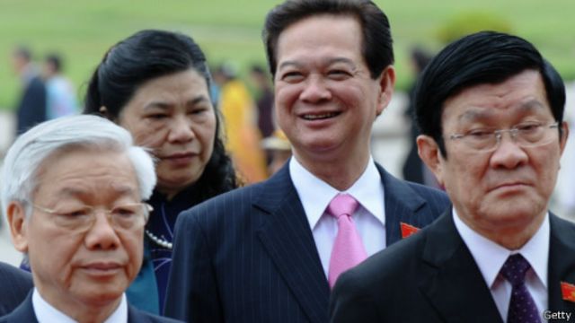 越南领导人2012年照片