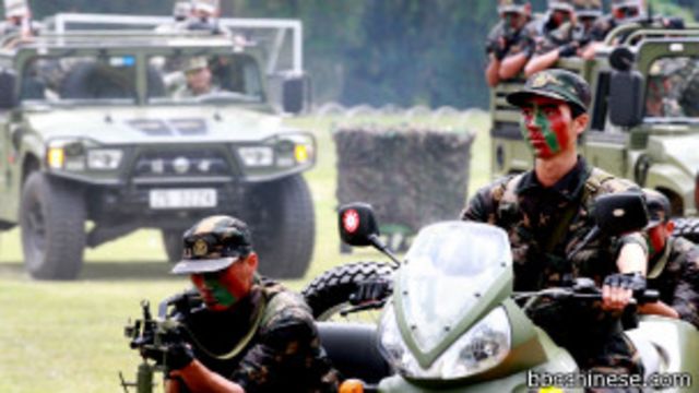駐港解放軍開放日表演(資料照片,01/05/2011)