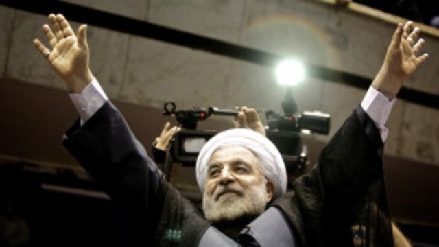 သမ္မတဟောင်း ၂ ယောက် နဲ့ မစ္စတာ Rouhani မဲရုံ တွေကို လိုက် ကြည့် ခဲ့ပါ သေးတယ်