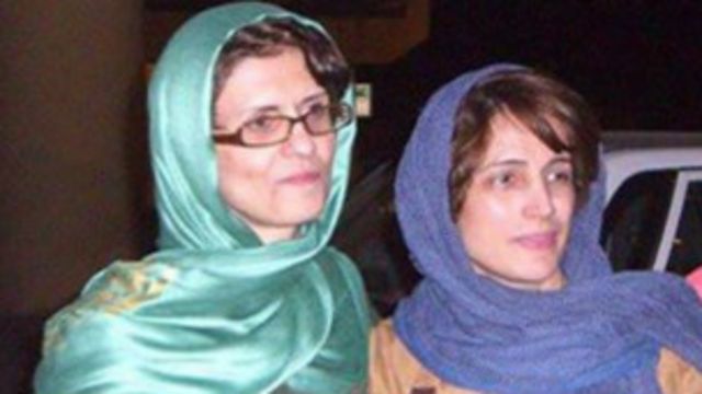 خانم ستوده و خانم بنی یعقوب پس از خروج از زندان
