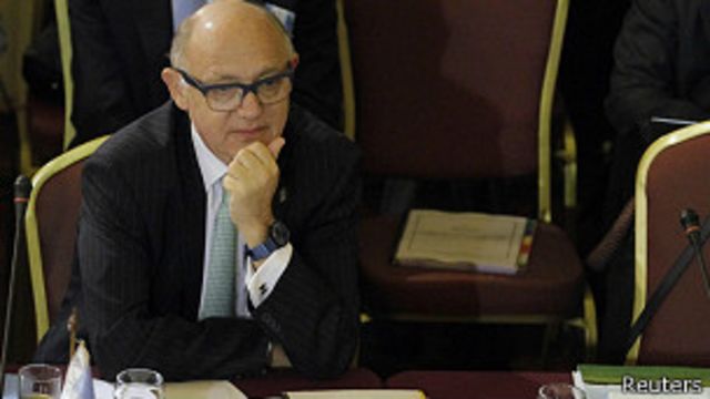 Canciller argentino Héctor Timerman.