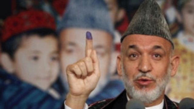 حامد کرزی قانون انتخابات افغانستان را توشیح کرد Bbc News فارسی