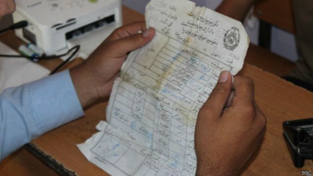 ثبت هزاران مورد تخطی و تقلب در روند ثبت نام رای دهندگان افغان Bbc News فارسی