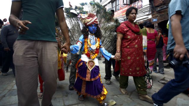 nepal cow festival