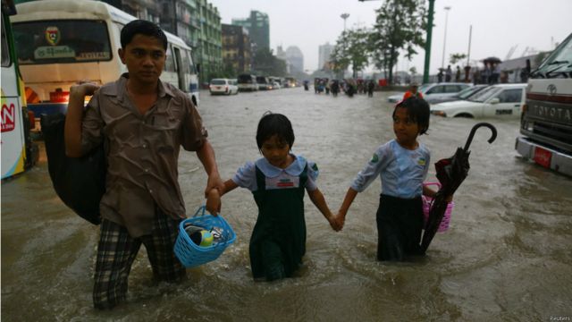 Rangoon floods