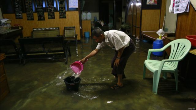 Rangoon floods