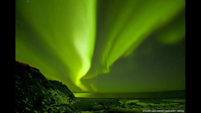 Moradores do Alasca registram aurora boreal; veja imagens do fenômeno