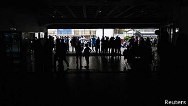 Caracas sin electricidad