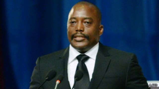 刚果两名枪手在国家电视台发布反对现任总统卡比拉的政治宣言。