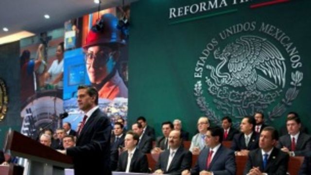 Lo que busca Peña Nieto con su reforma fiscal - BBC News Mundo