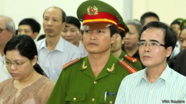 LS Lê Quốc Quân tại phiên tòa sơ thẩm
