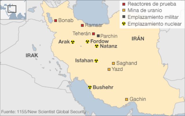 Las Siete Instalaciones Nucleares Iranies Que Preocupan A Occidente c News Mundo