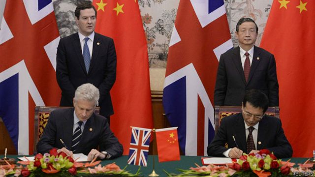 支持奧斯本的人說,奧斯本對中國作出讓步不會導致類似冰島銀行倒閉的風險。