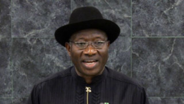 Shugaban Najeriya Goodluck Jonathan