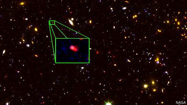 La galaxia más lejana nos acerca al origen del Universo - BBC News Mundo