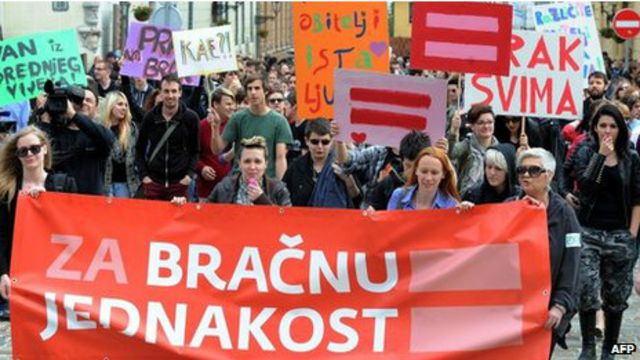 Kroasia Akan Gelar Referendum Larangan Pernikahan Sejenis Bbc News 