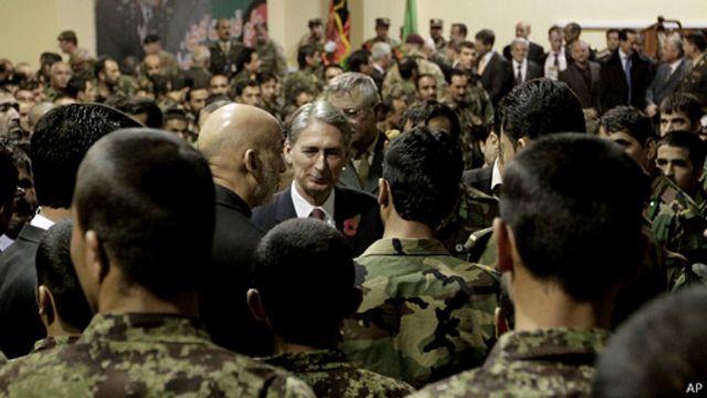 اکادمی ملی افسران افغانستان به حمایت بریتانیا گشایش یافت Bbc News فارسی